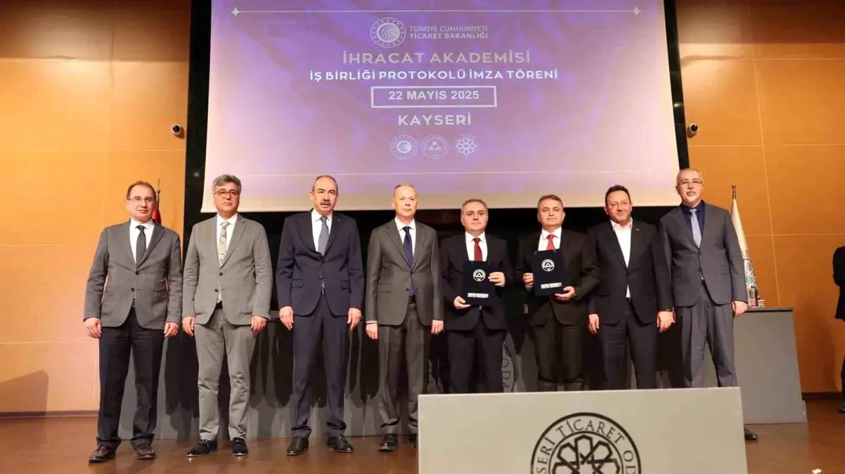 İhracat Akademisi ve Erciyes Üniversitesi’nden Protokol