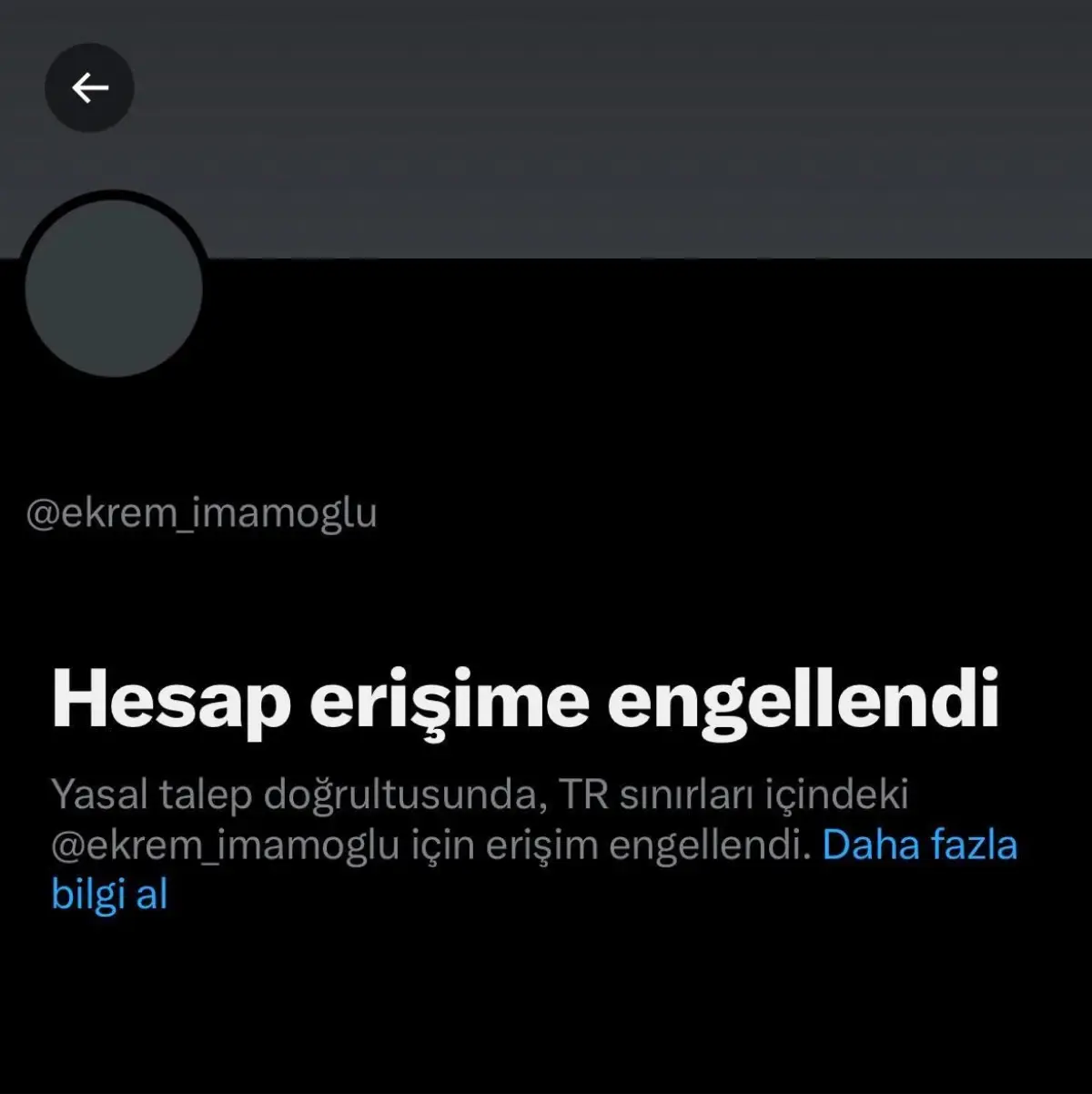İmamoğlu’nun X Hesabına Erişim Mahzuru