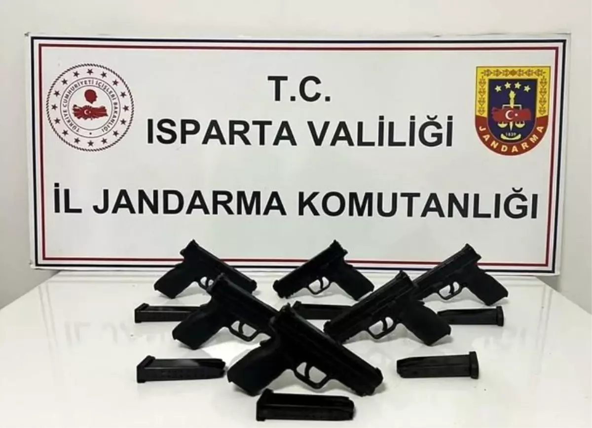 Isparta’da Ruhsatsız Silah Operasyonu