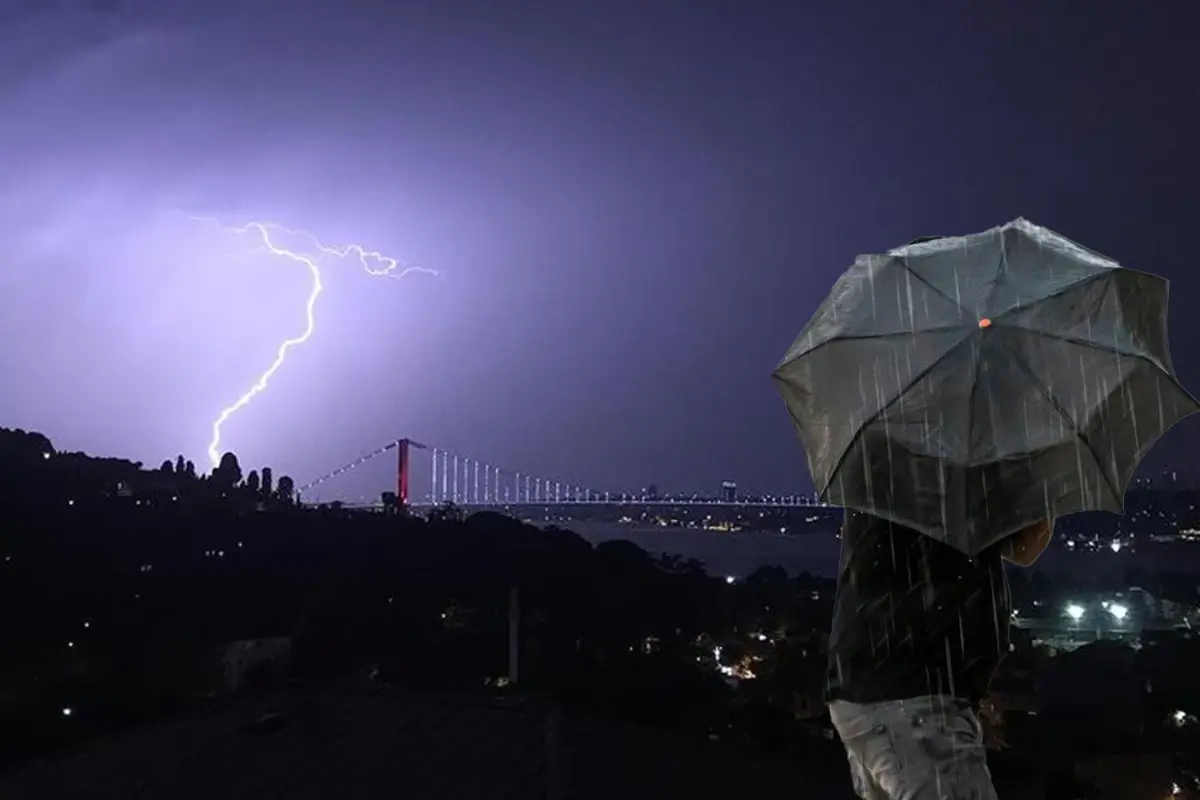 İstanbul için ikaz üstüne uyarı! Kuvvetli yağış ve elektrik fırtınası geliyor