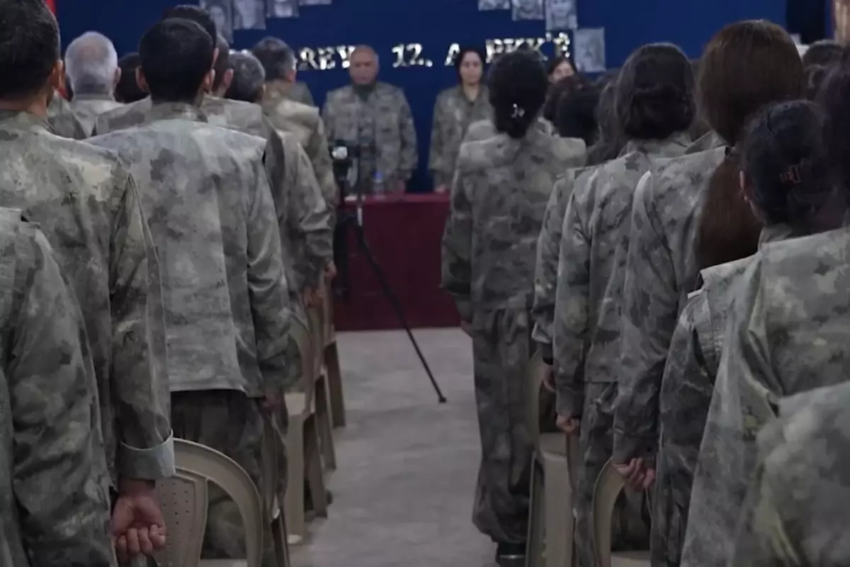 İşte terör örgütü PKK’nın “Silahları bırakıyoruz” dediği an