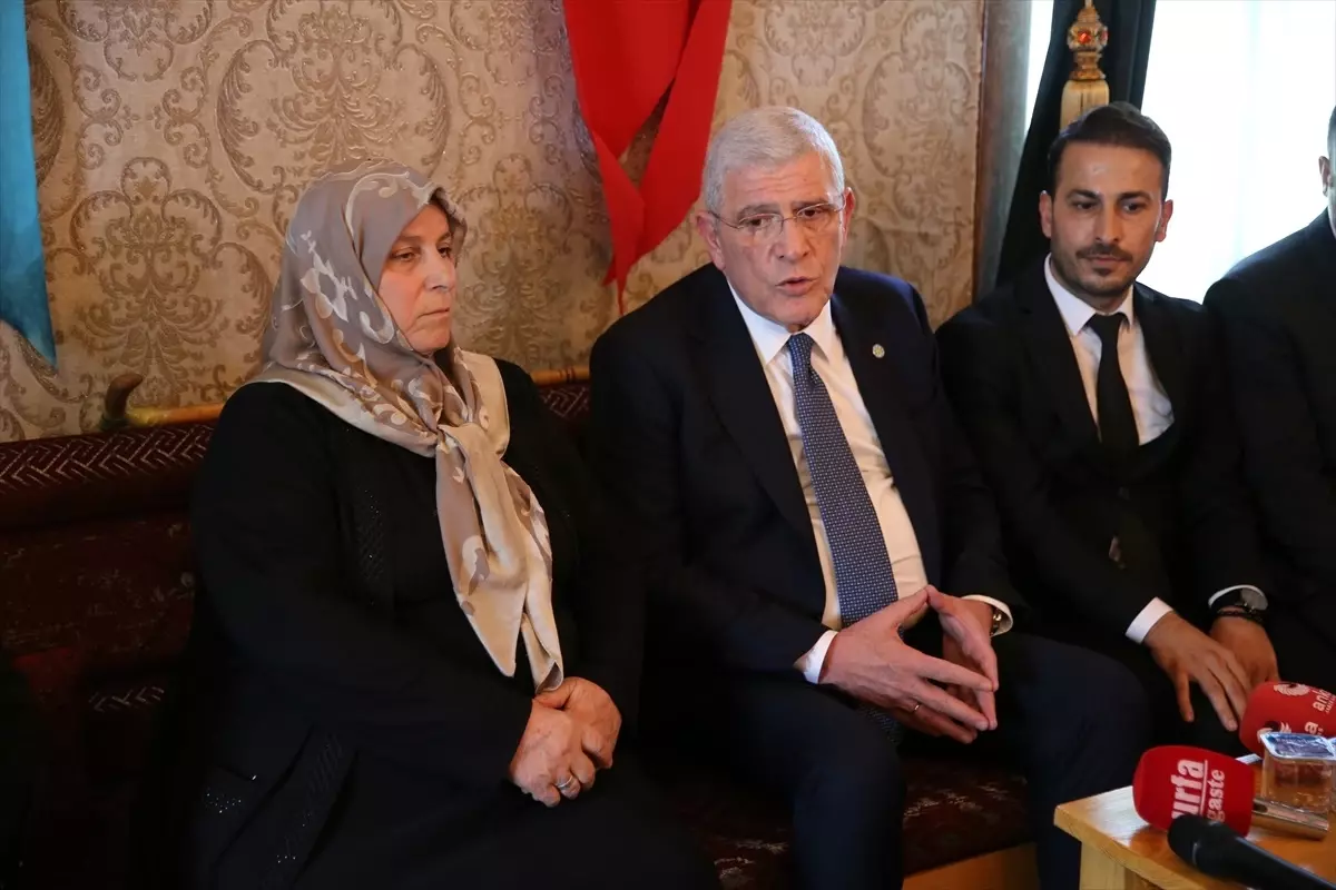 İYİ Parti Genel Lideri Dervişoğlu, Şanlıurfa’da konuştu Açıklaması