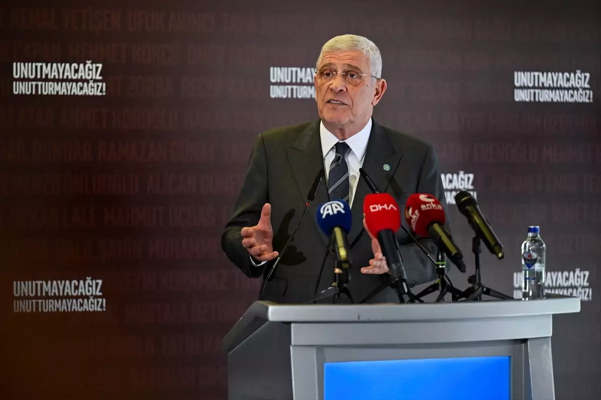 İYİ Parti Genel Lideri Dervişoğlu, şehit aileleriyle buluştu Açıklaması