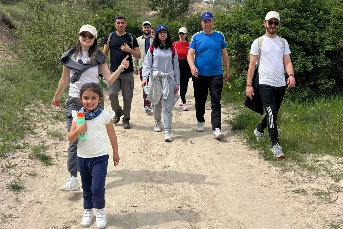 Kapadokya’da Sıhhat İçin Yürüyüş Aktifliği
