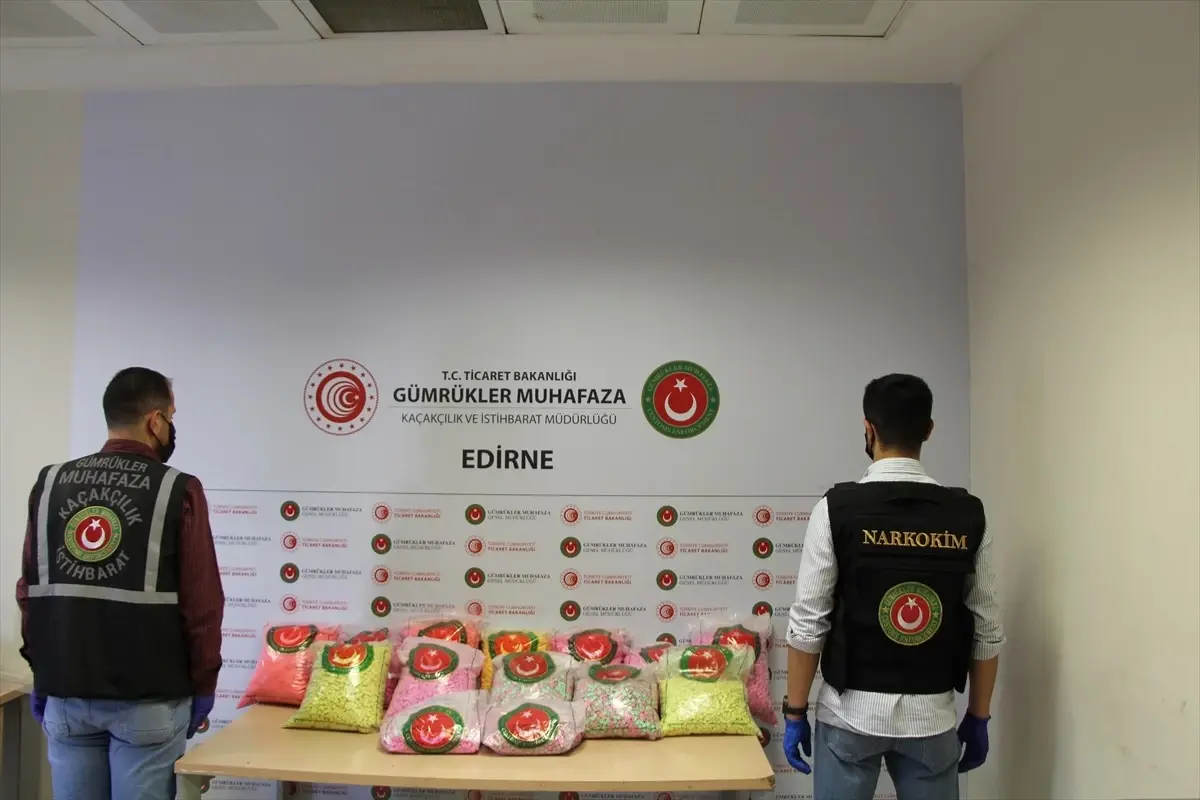 Kapıkule’de 77 Kilo Uyuşturucu Ele Geçirildi