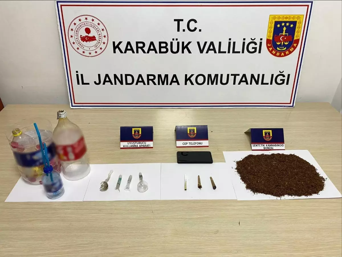 Karabük’te Uyuşturucu Operasyonu: 2 Gözaltı