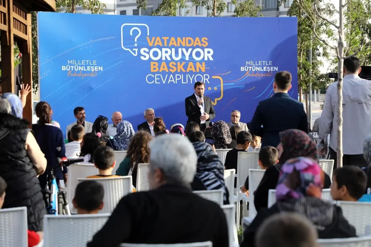Karatay Belediyesi, Vatandaşlarla Buluşarak Hizmetleri Anlattı