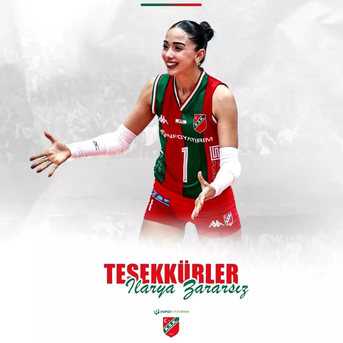 Karşıyaka Voleybol’dan İlarya Zararsız ile Ayrılık