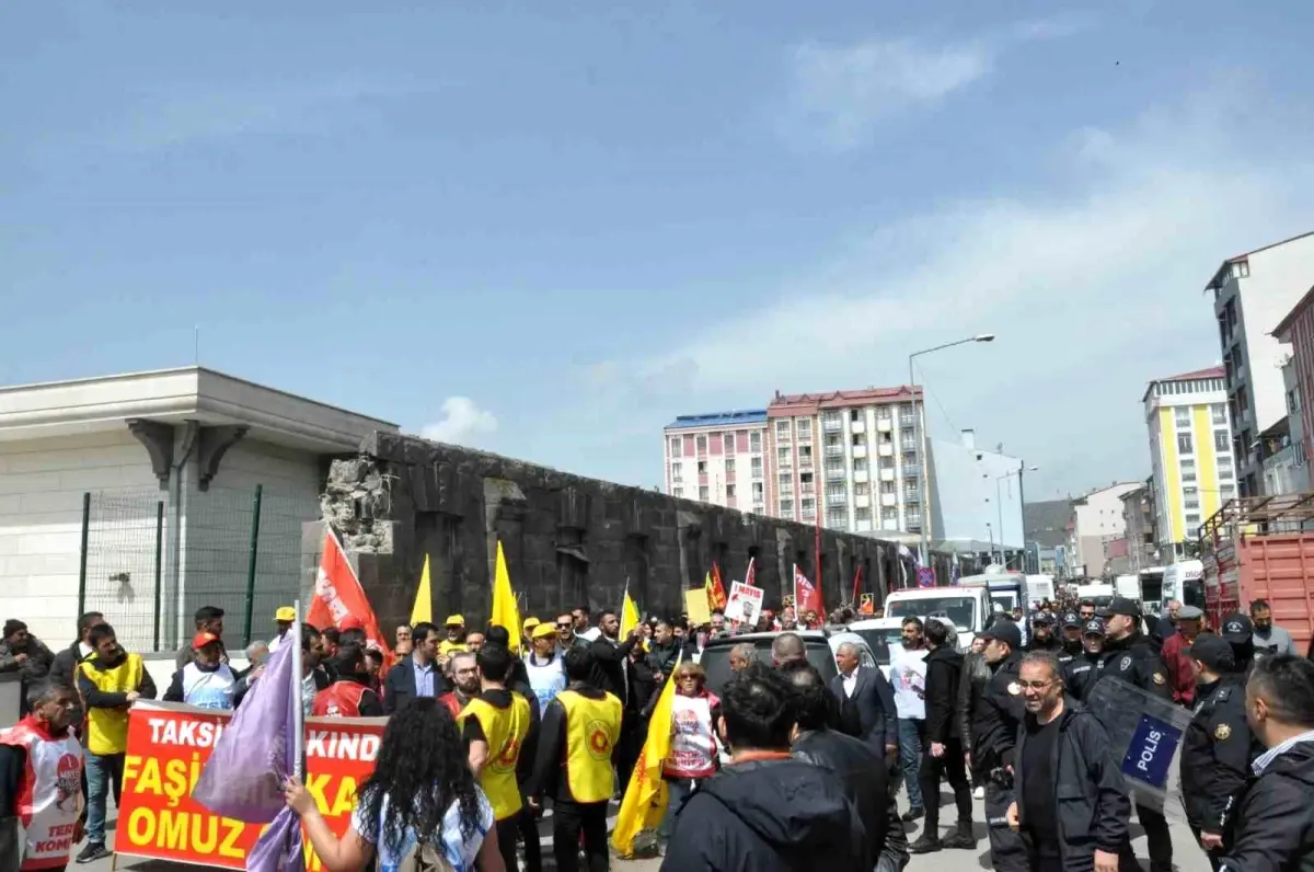 Kars’ta 1 Mayıs’da Polis ile Gerginlik
