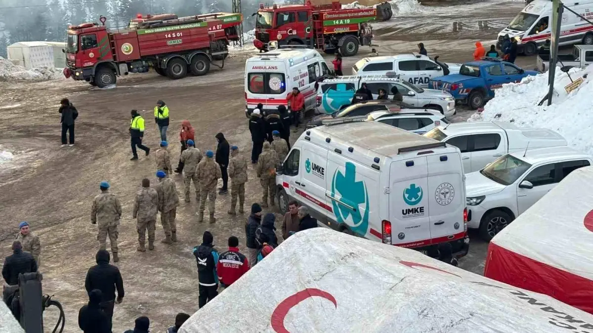 Kartalkaya Yangınında 81 Ceset Torbası Kullanıldı