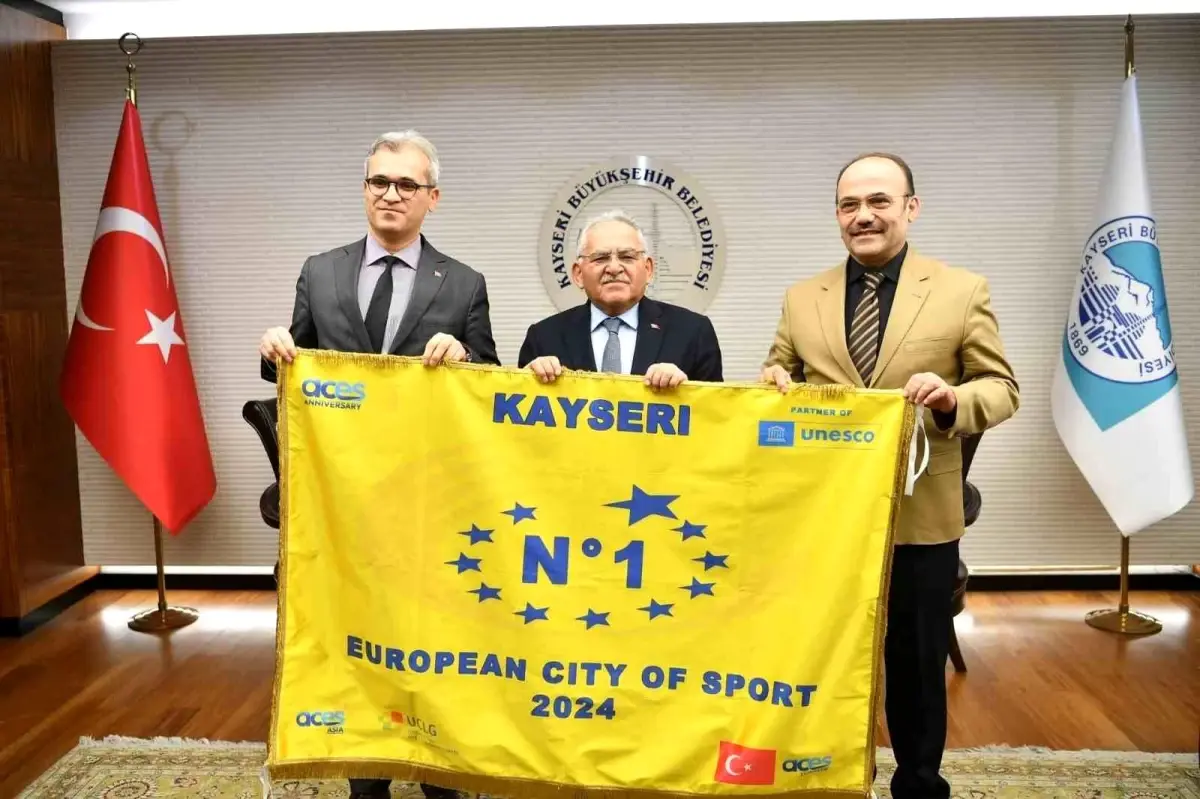 Kayseri, Sporda Avrupa Kenti Unvanını Kazandı