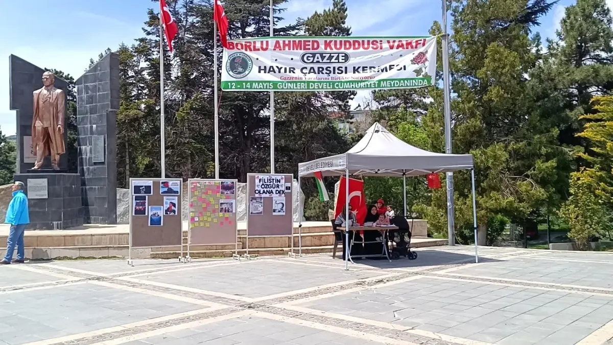 Kayseri’de Gazze İçin Hayır Panayırı