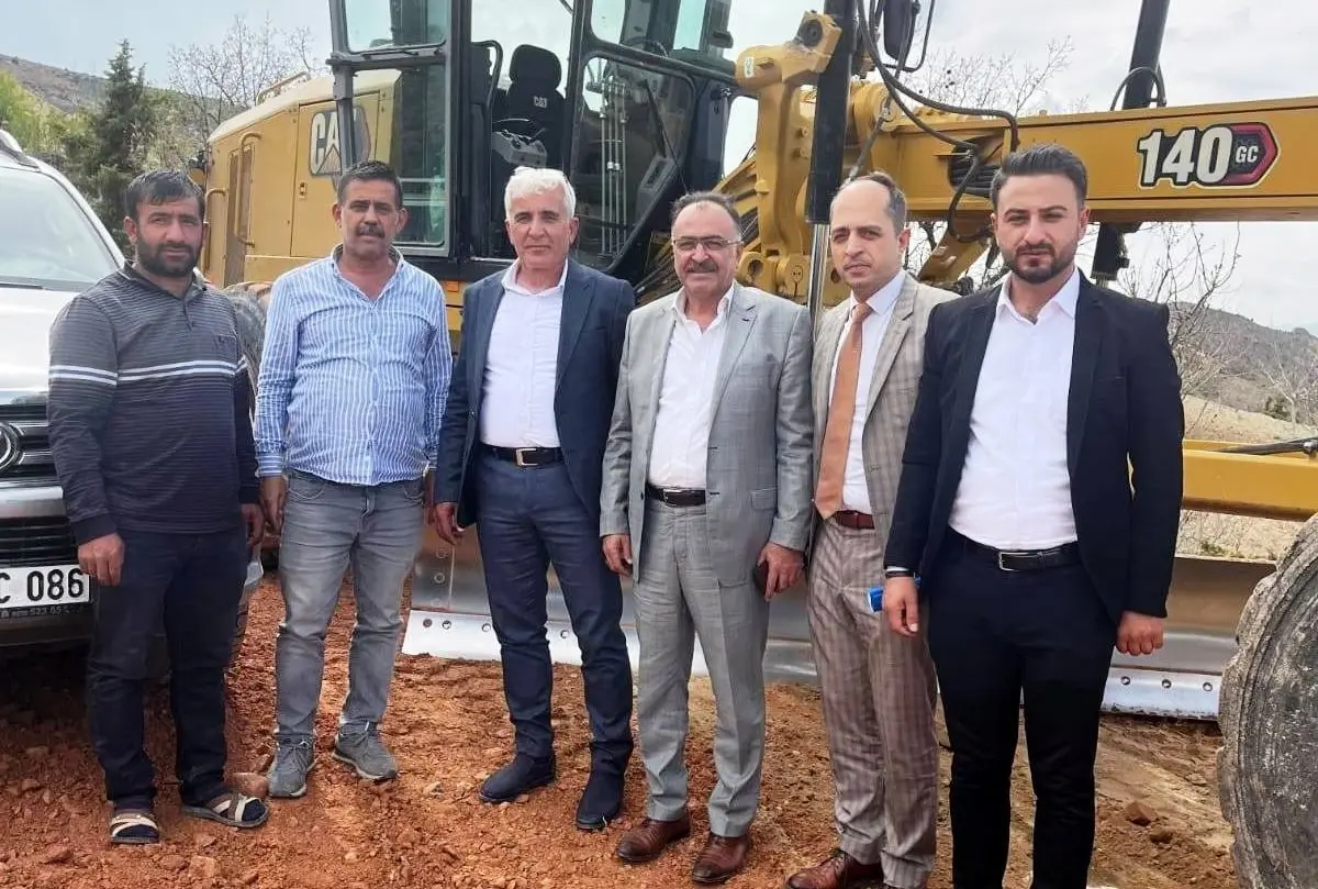 Keban’da Stabilize Yol Çalışmaları