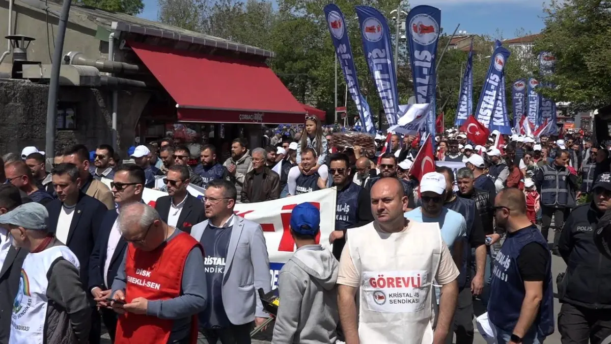 Kırklareli’de 1 Mayıs Kutlamaları