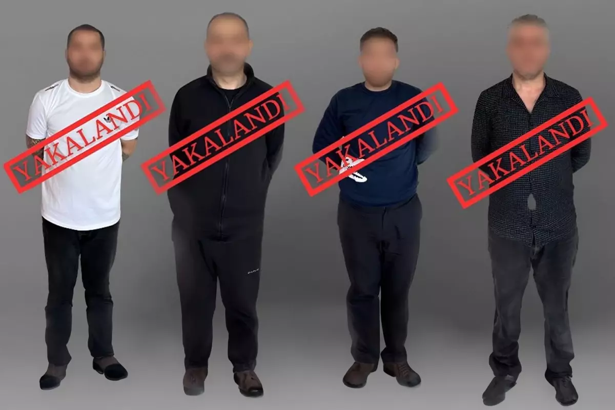 Kırmızı bültenle aranan 4 hatalı yakalanarak Türkiye’ye getirildi