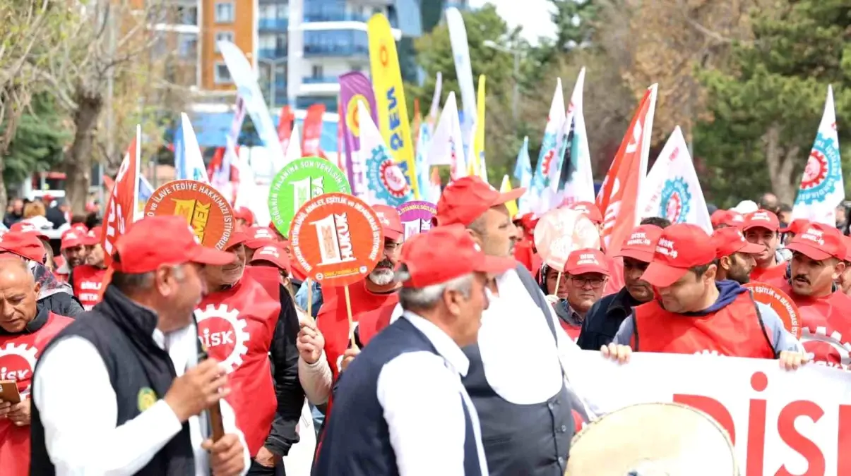Kırşehir’de 1 Mayıs Yürüyüşü