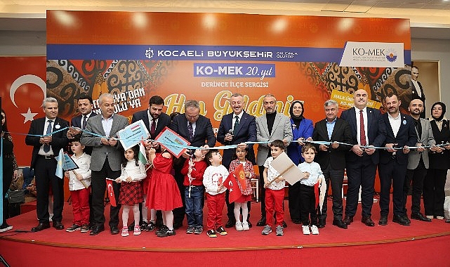KO-MEK ilçe stantları tam hız