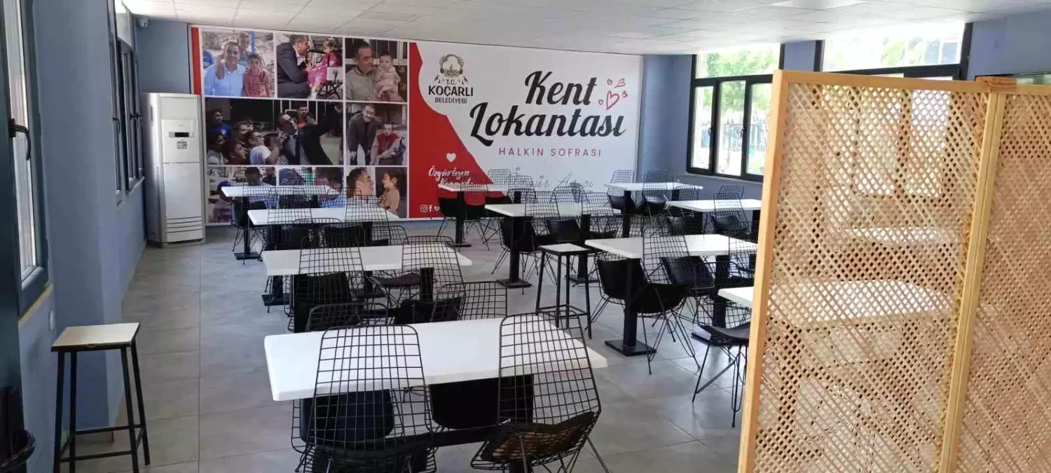 Koçarlı Belediyesi’nden Yeni Toplumsal Proje: Kent Lokantası Açıldı