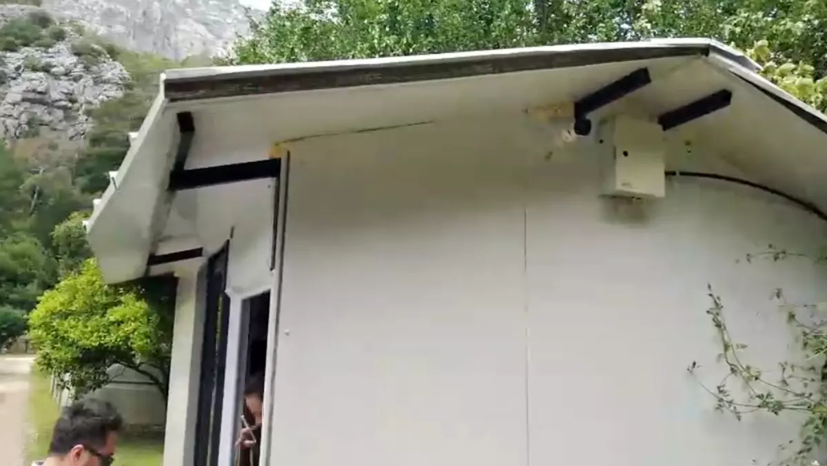 Konteynerde skandal! Derhal mühürlendi
