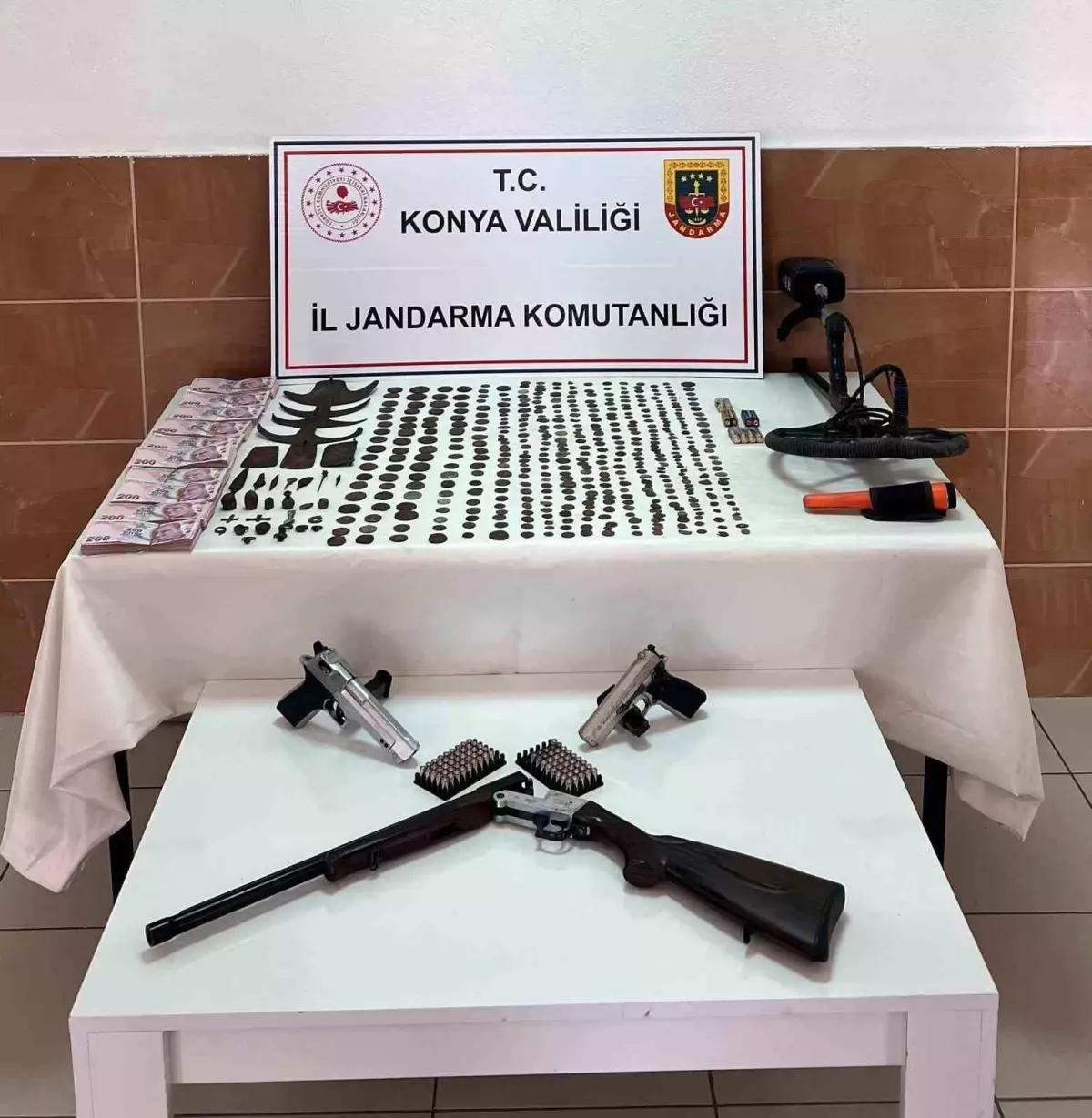 Konya’da Tarihi Eser Operasyonu