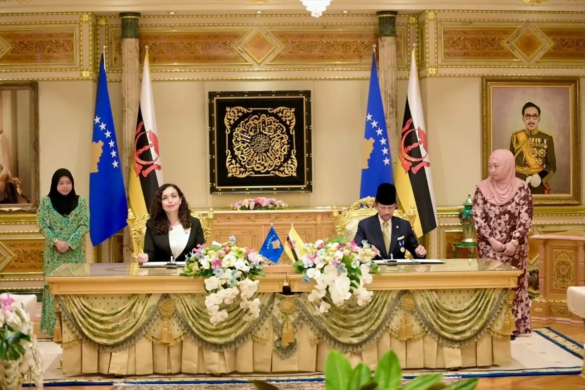 Kosova ve Brunei Vizesiz Seyahat Muahedesi İmzaladı