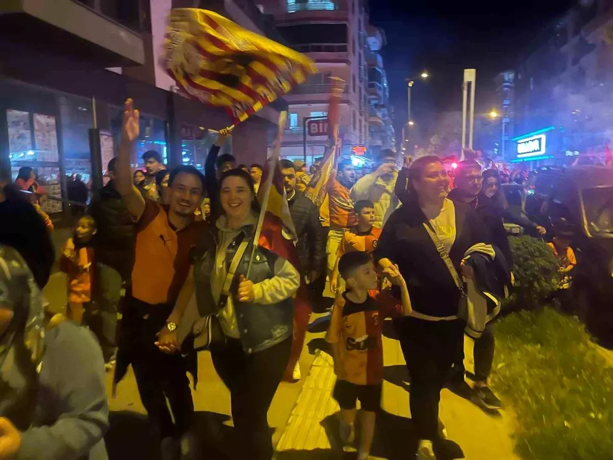 Kula’da Galatasaray coşkusu