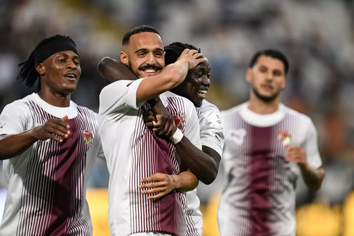 Küme düşen Hatayspor’dan 5 gollü gösteri