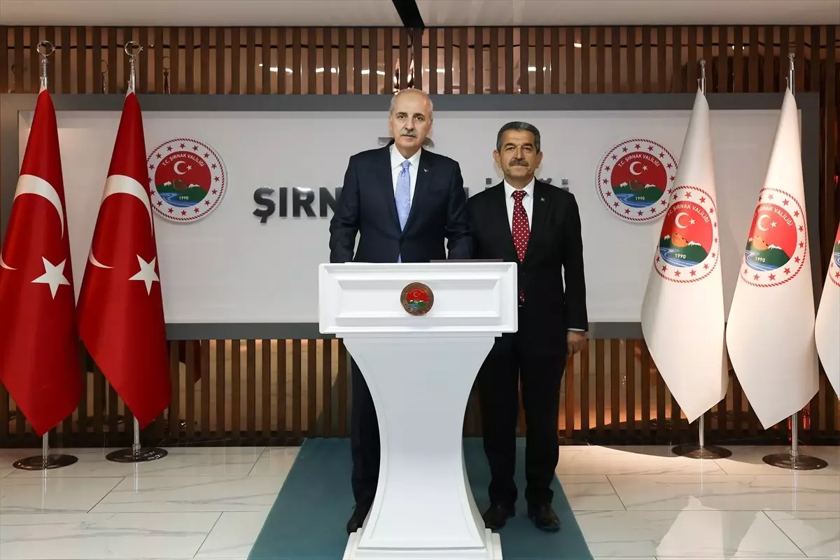 Kurtulmuş’dan Şırnak Ziyareti