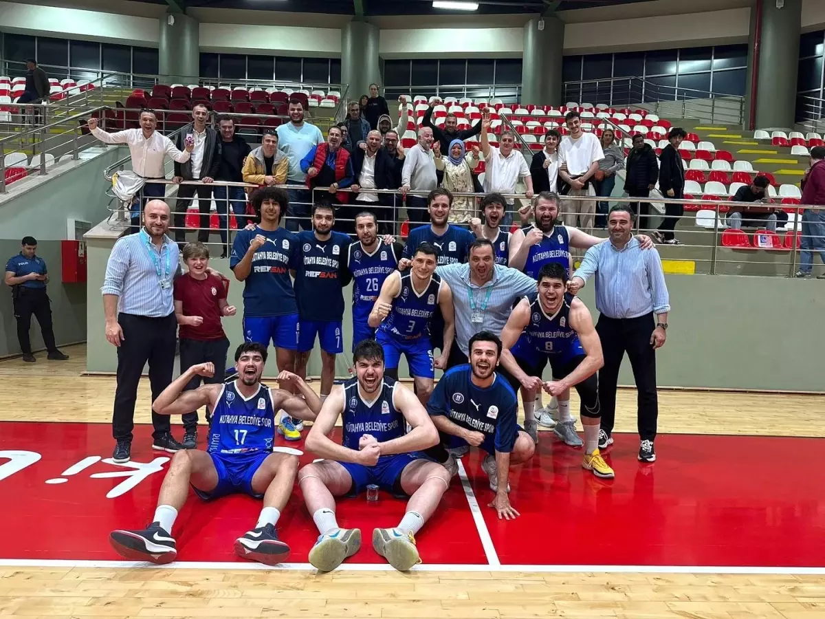 Kütahya Belediyespor, Türkiye Şampiyonası’na Yükseldi
