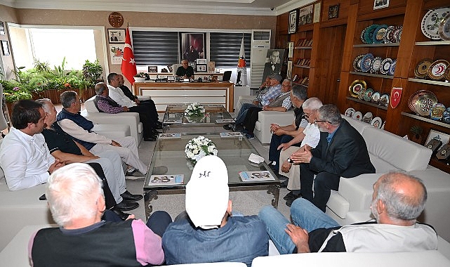 Kuzdere’de yaşayan vatandaşlardan Lider Topaloğlu’na manalı ziyaret