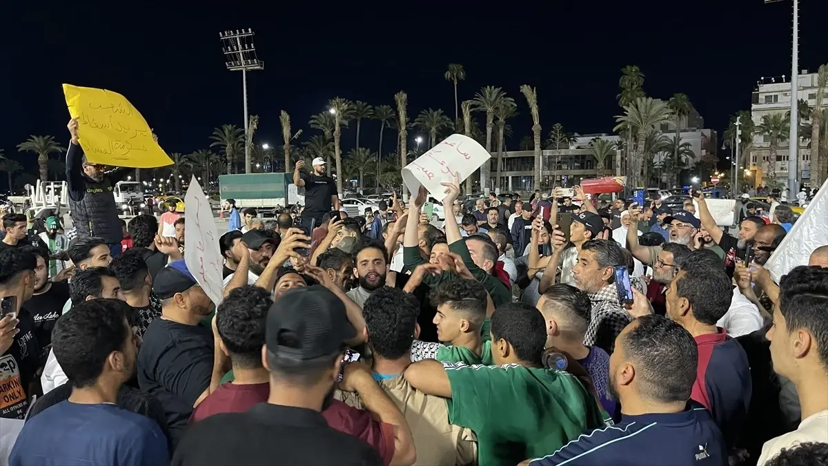 Libya’nın başşehri Trablus’taki şovlara iştirak azaldı
