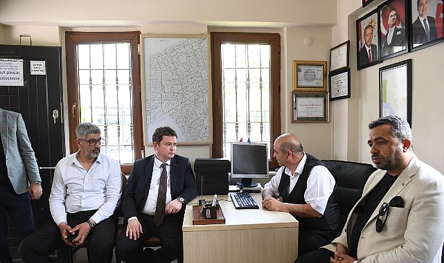 Lider Erkan Aydın Güneştepe sakinleriyle bir ortaya geldi