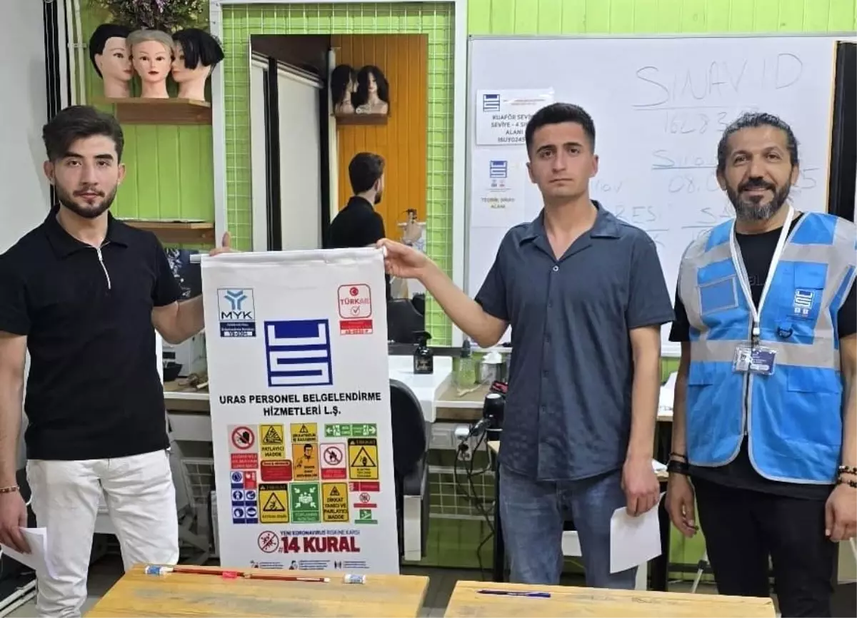 Malatya’da MYK Mesleki Yeterlilik Sınavı