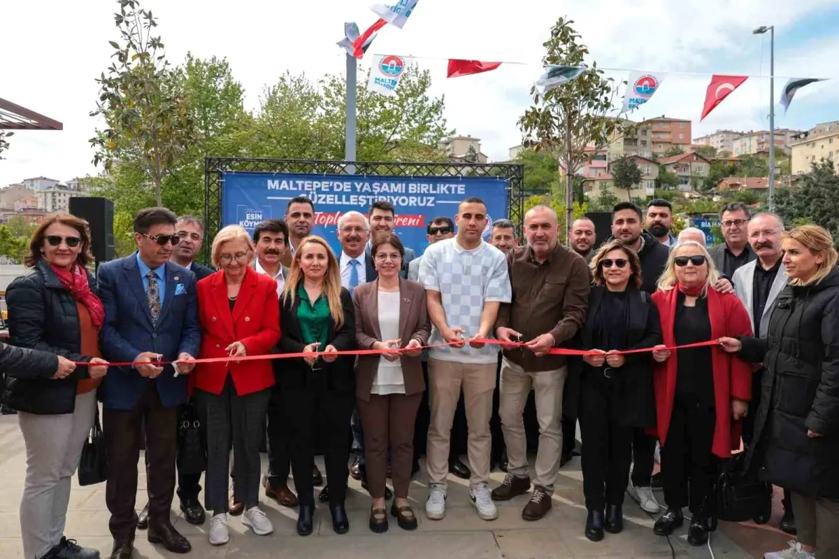 Maltepe’de Halk Market ve Toplumsal Tesisler Hizmete Açıldı