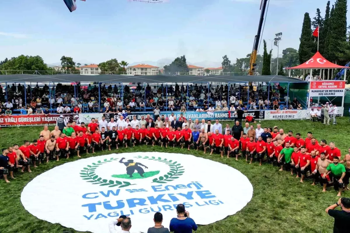 Manavgat’ta 12. Yağlı Pehlivan Güreşleri’nde Çeyrek Final Heyecanı
