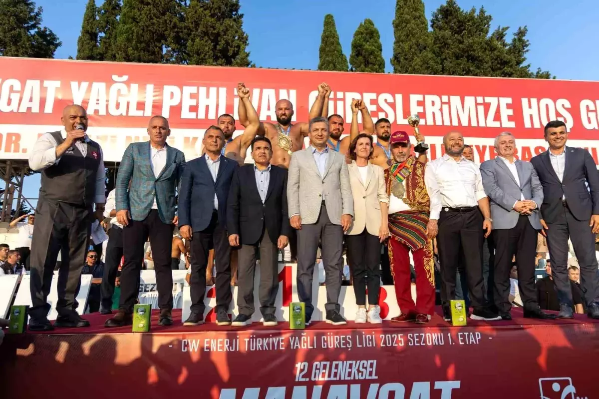 Manavgat’ta Yağlı Pehlivan Güreşleri Coşkuyla Tamamlandı