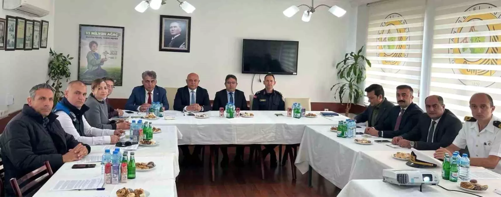 Marmaris’te Orman Yangınlarıyla Çaba Toplantısı Gerçekleşti