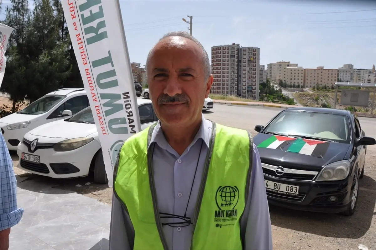 Mazıdağlı Hayırseverden Gazze’ye Araç Bağışı