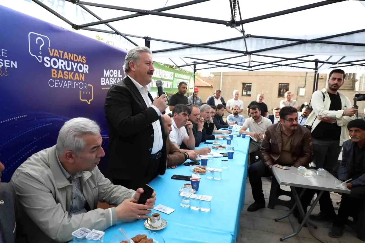 Melikgazi Belediye Başkanı Palancıoğlu, Subaşı Mahallesi’nde Vatandaşlarla Buluştu