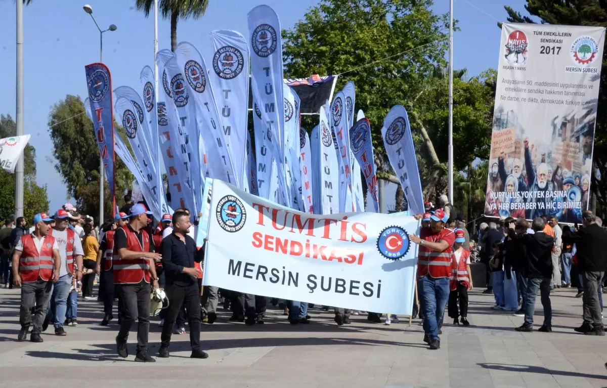 Mersin’de 1 Mayıs Aktifliği Coşkuyla Kutlandı