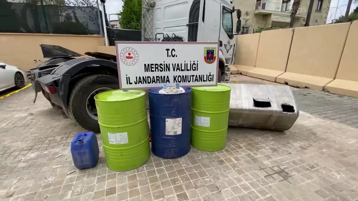Mersin’de Büyük Uyuşturucu Operasyonu