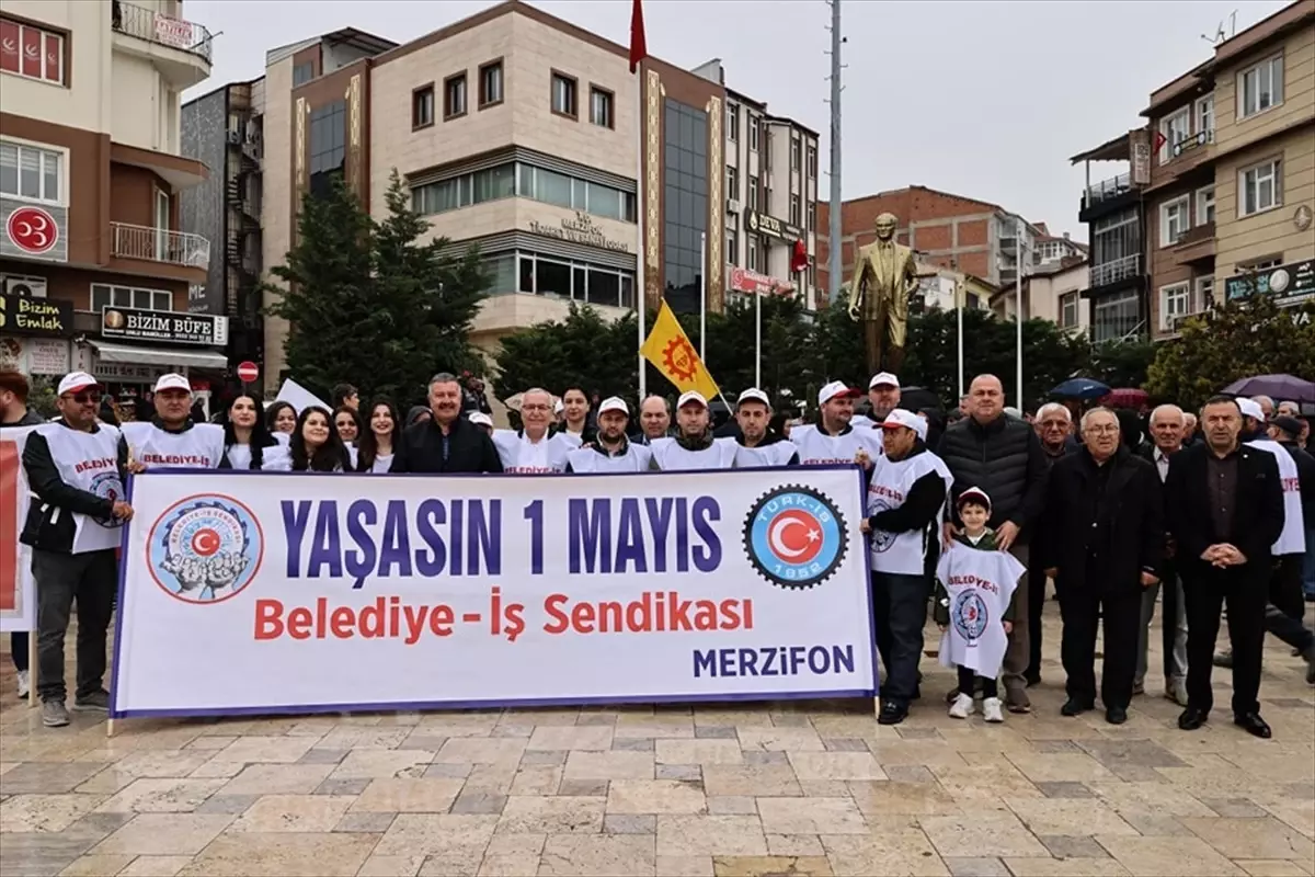 Merzifon’da 1 Mayıs Coşkusu