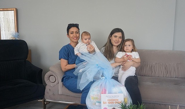Milas Belediyesi tarafından toplumsal sorumluluk projesi olarak sürdürülen ‘Hoş Geldin Bebek Projesi’ devam ediyor.