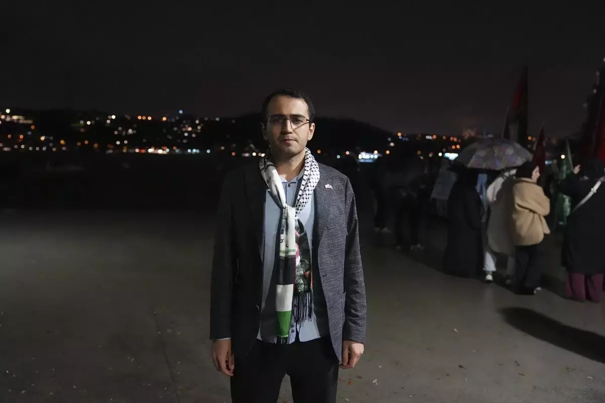 Mısır Konsolosluğu Önünde Gazze Hareketi