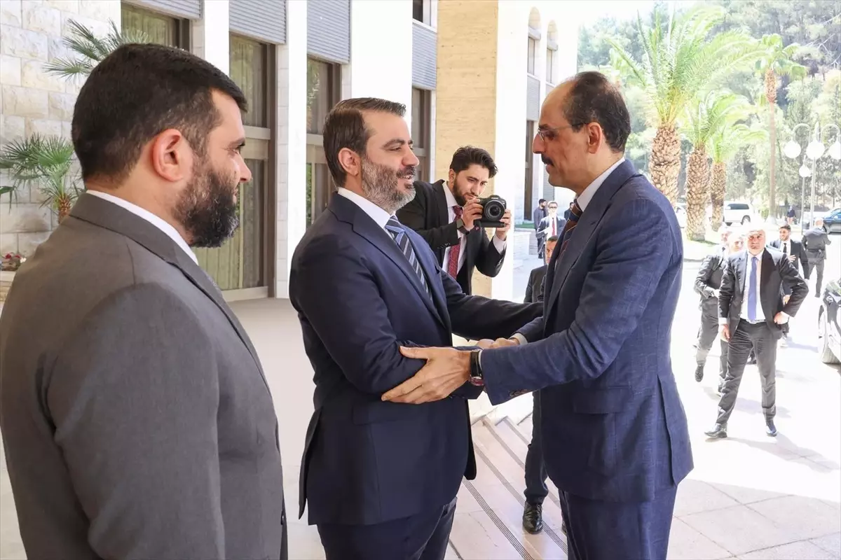 MİT Başkanı Kalın, Suriye’de Önemli Görüşmeler Yaptı