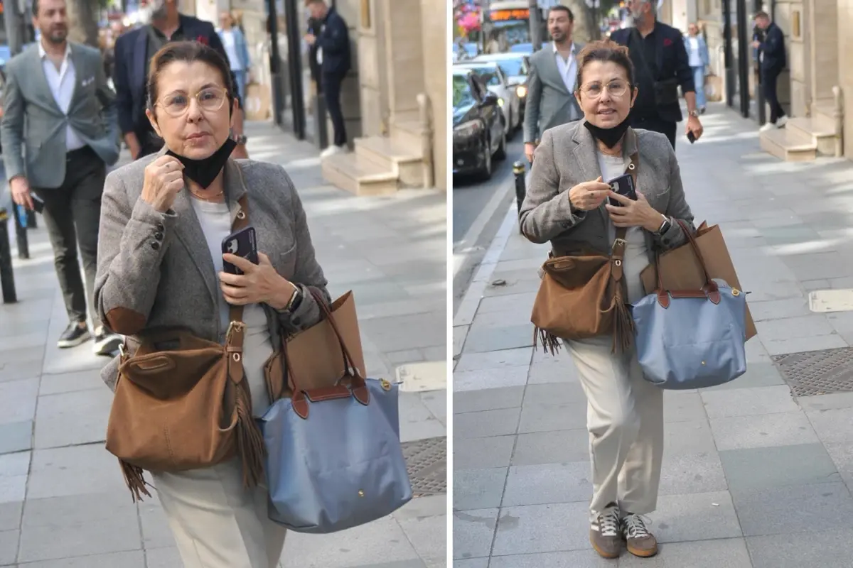 Müzikçi Nilüfer Nişantaşı’nda kameralara yakalandı
