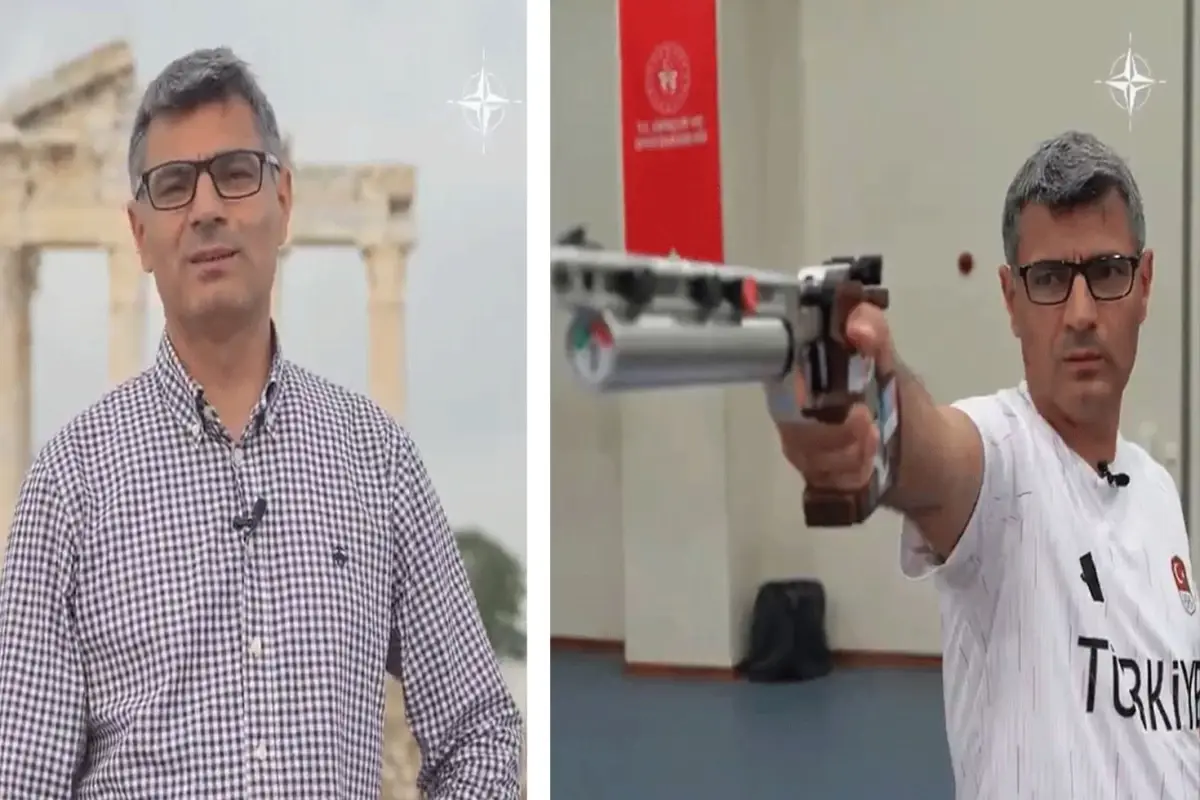 NATO’dan Yusuf Dikeç’li sürpriz paylaşım