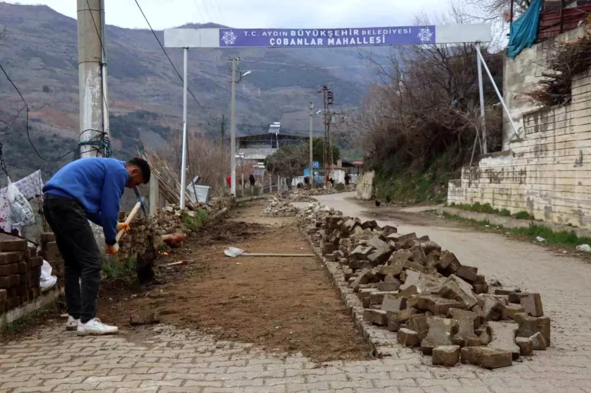 Nazilli Belediyesi, Çobanlar Mahallesi’nde Yol İmal Çalışmalarını Tamamladı