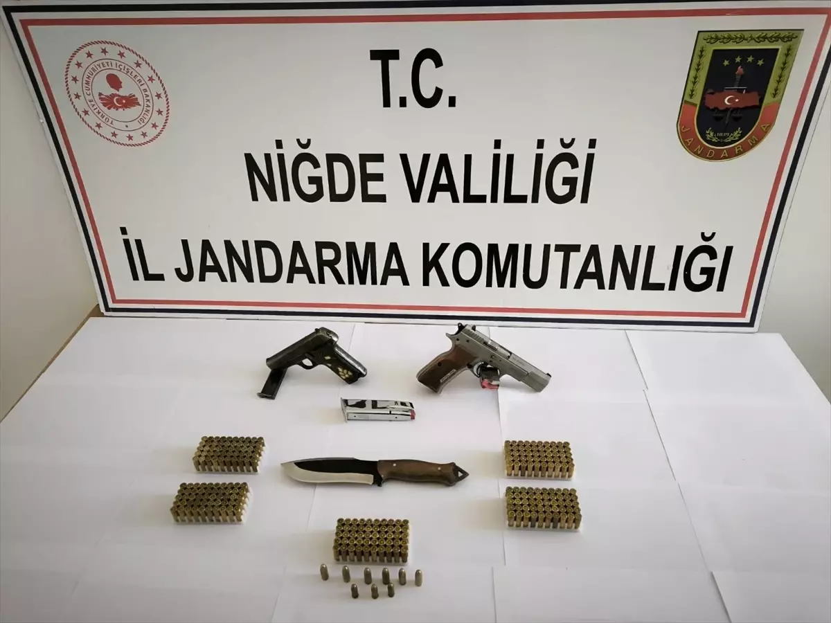 Niğde’de Ruhsatsız Silah Operasyonu