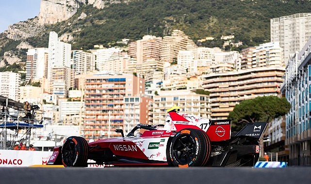 Nissan Formula E Kadrosu Monako’ya damga vurdu